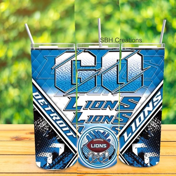 20 oz Go Lions insulated tumbler - Picture 1 of 1
